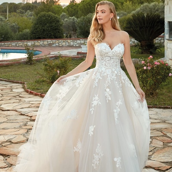 Wedding Dress Size 10 / Ivory-Champagne Never worn - Picture 4 of 5